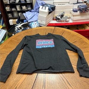 Prince Charcoal Gray Long Sleeve Shirt